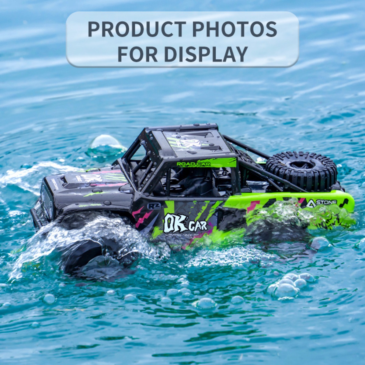 Kids Outdoor Dirt Toys - Amphibious RC Car 4WD Off-Road Climbing