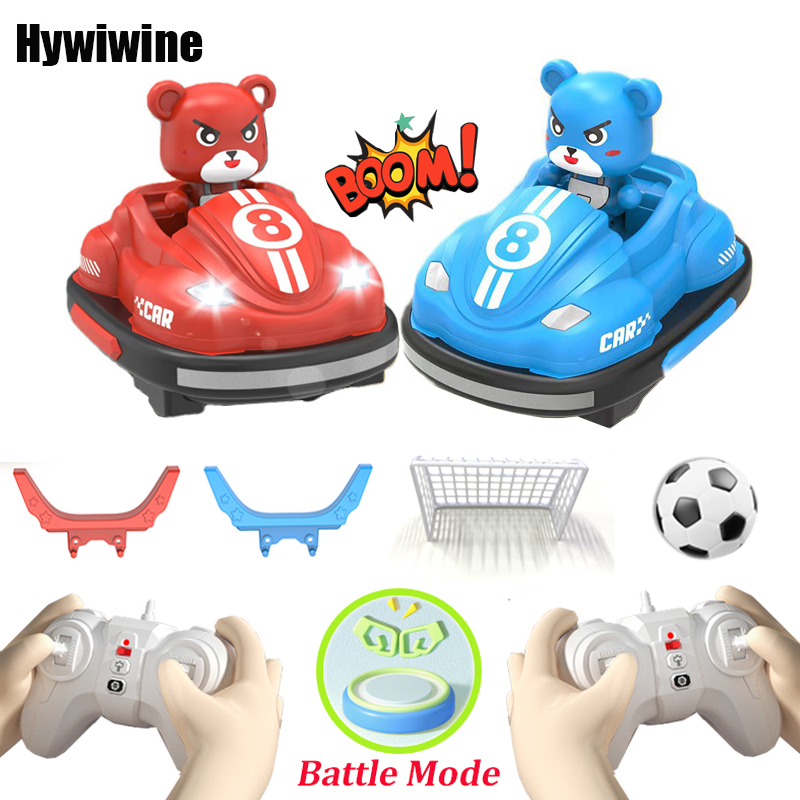 Kids Outdoor Dirt Toys - 2.4G Bumper Battle RC Car with