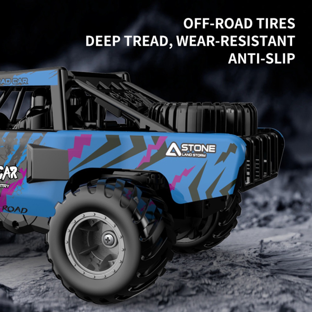 Kids Outdoor Dirt Toys - Amphibious RC Car 4WD Off-Road Climbing