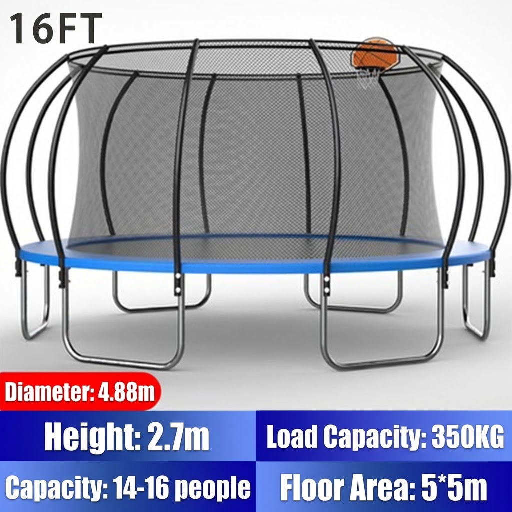 Factory Price 6-16ft Pumpkin T - огляд і ціна Kids Outdoor Trampoline