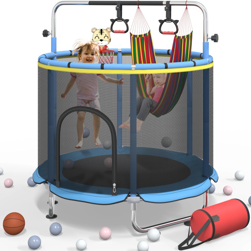 5FT Toddler Trampoline 8-in-1  - огляд і ціна Kids Outdoor Hammock