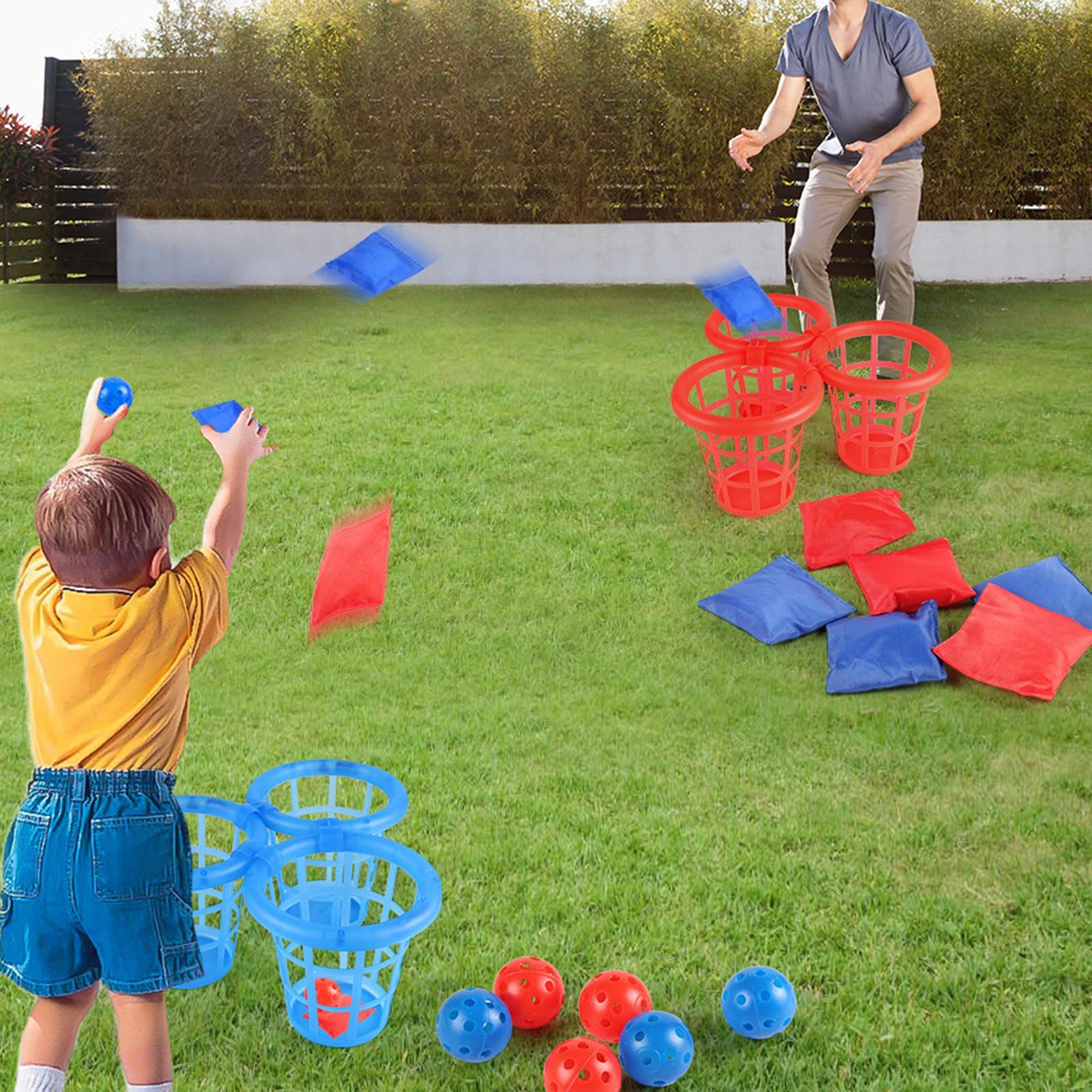 Bean Bags Bucket Game Indoor O - огляд і ціна Kids Outdoor Bean Bag