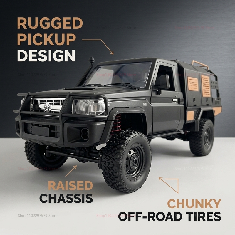 1/12 Full Scale RC Crawler MN8 - огляд і ціна Kids Outdoor Dirt Toys