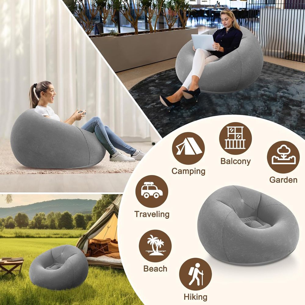 Inflatable Bean Bag Chairs, Gr - огляд і ціна Kids Outdoor Bean Bag
