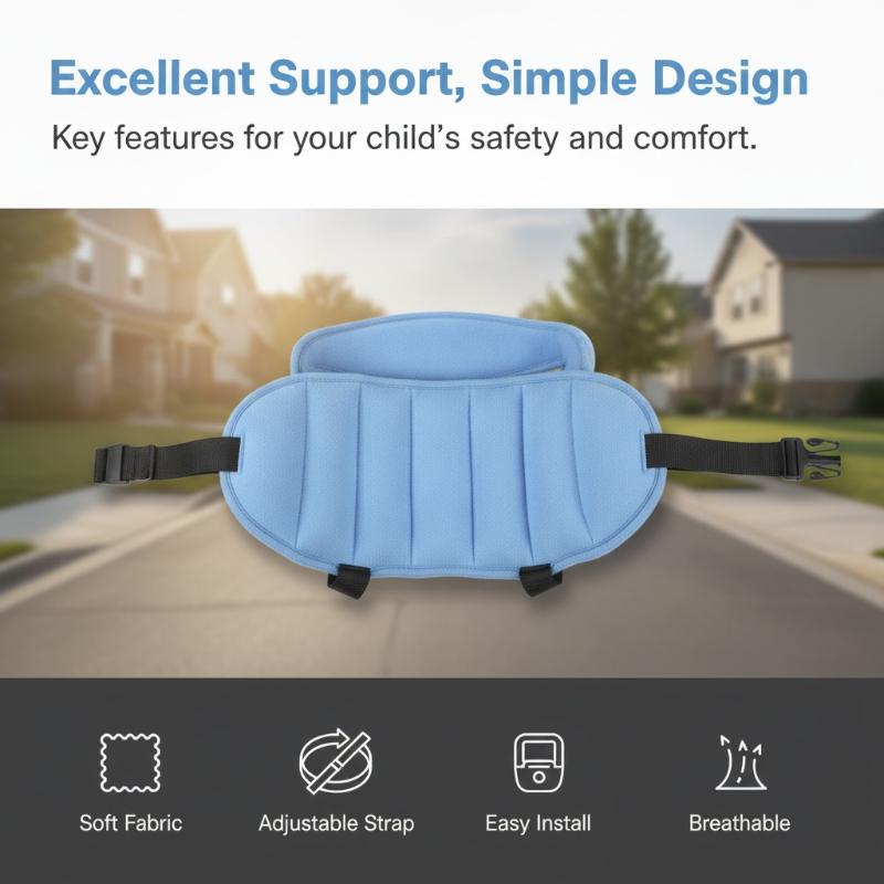 Kid Car Seat Head Fixing Belt  - огляд і ціна Swing Seat Belt