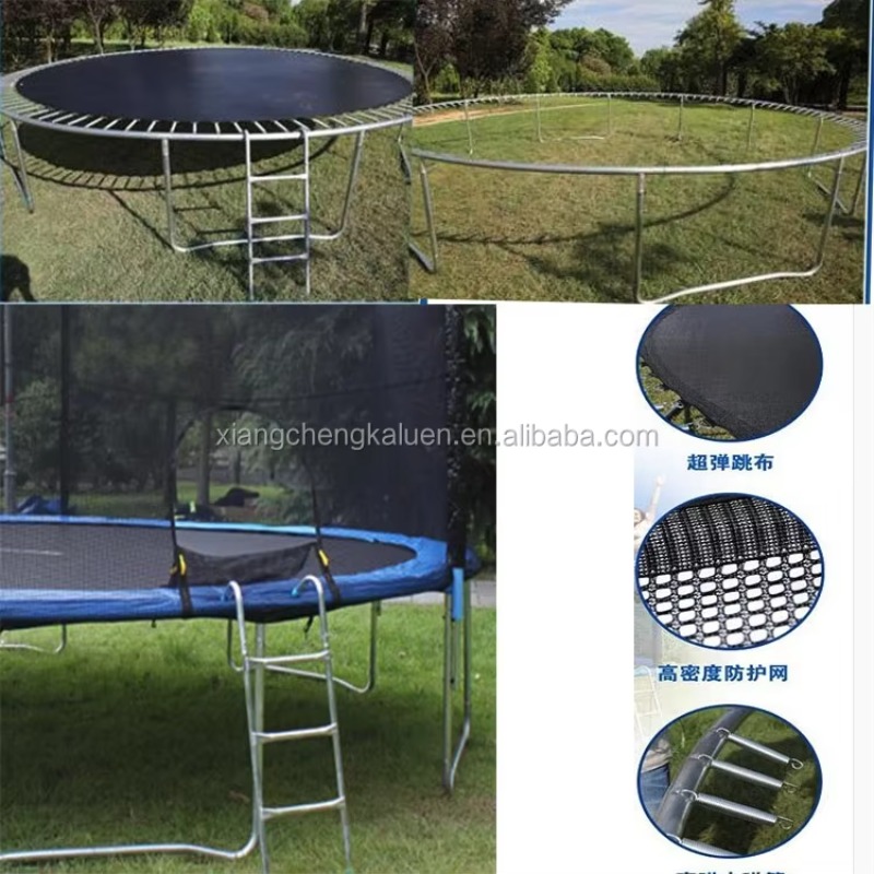 Round Trampoline with Safety E - огляд і ціна Kids Outdoor Trampoline