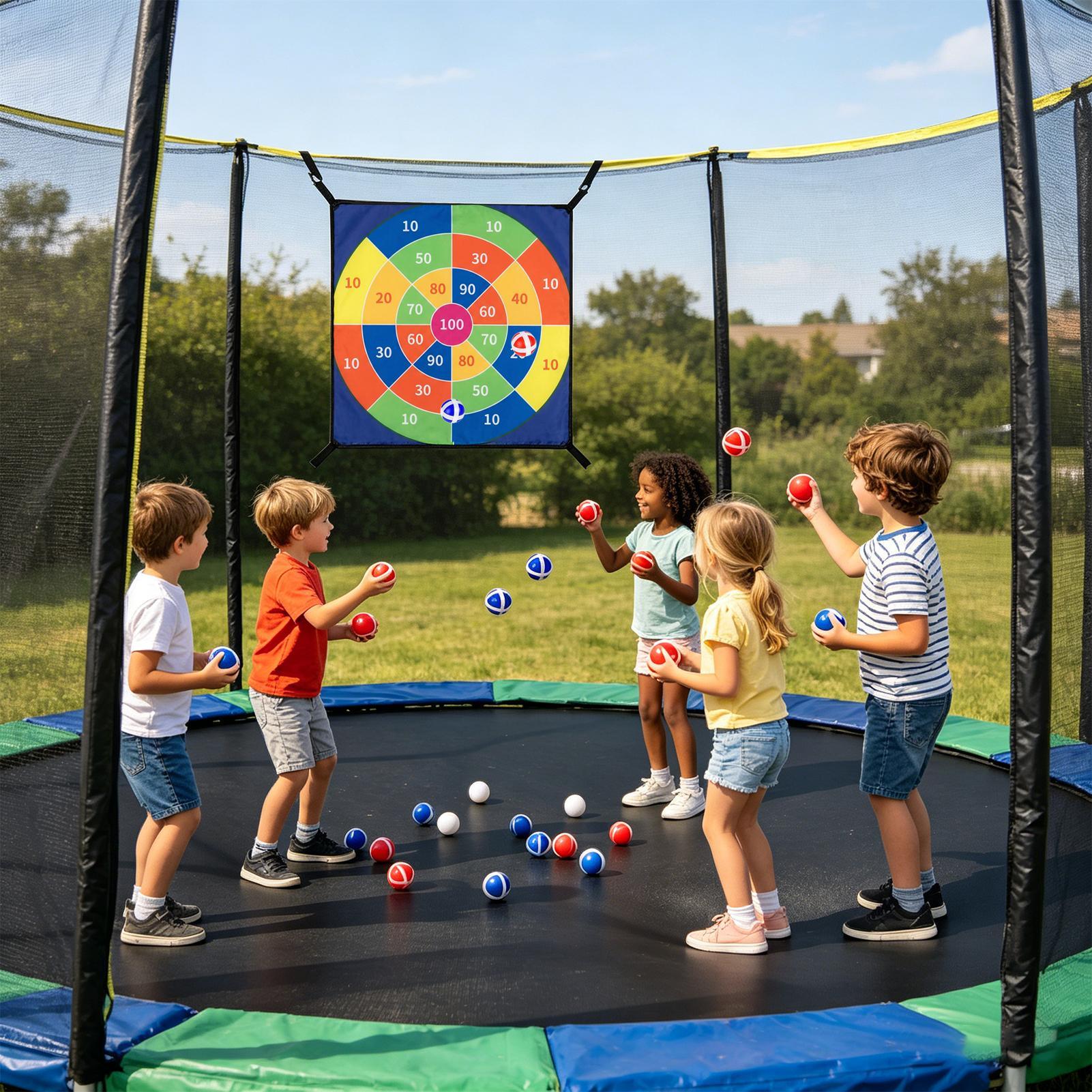 Trampoline Sticky Ball Dart Bo - огляд і ціна Kids Outdoor Trampoline