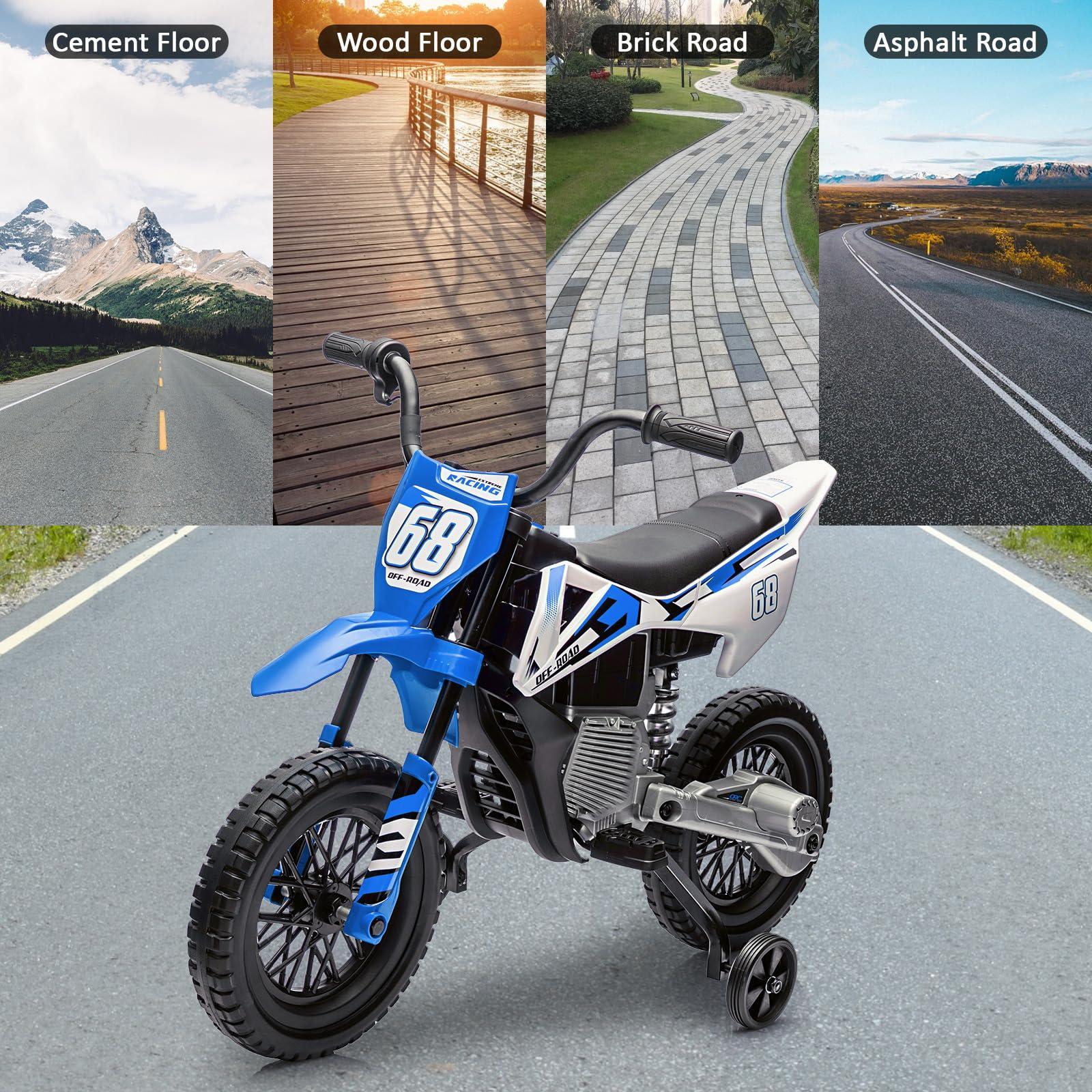 12V Kids Electric Dirt Bike -  - огляд і ціна Kids Outdoor Dirt Toys