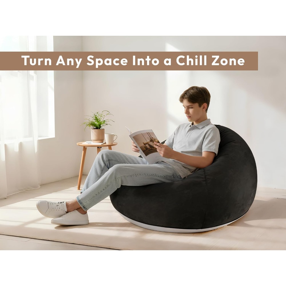 Inflatable Bean Bag Chair with - огляд і ціна Kids Outdoor Bean Bag