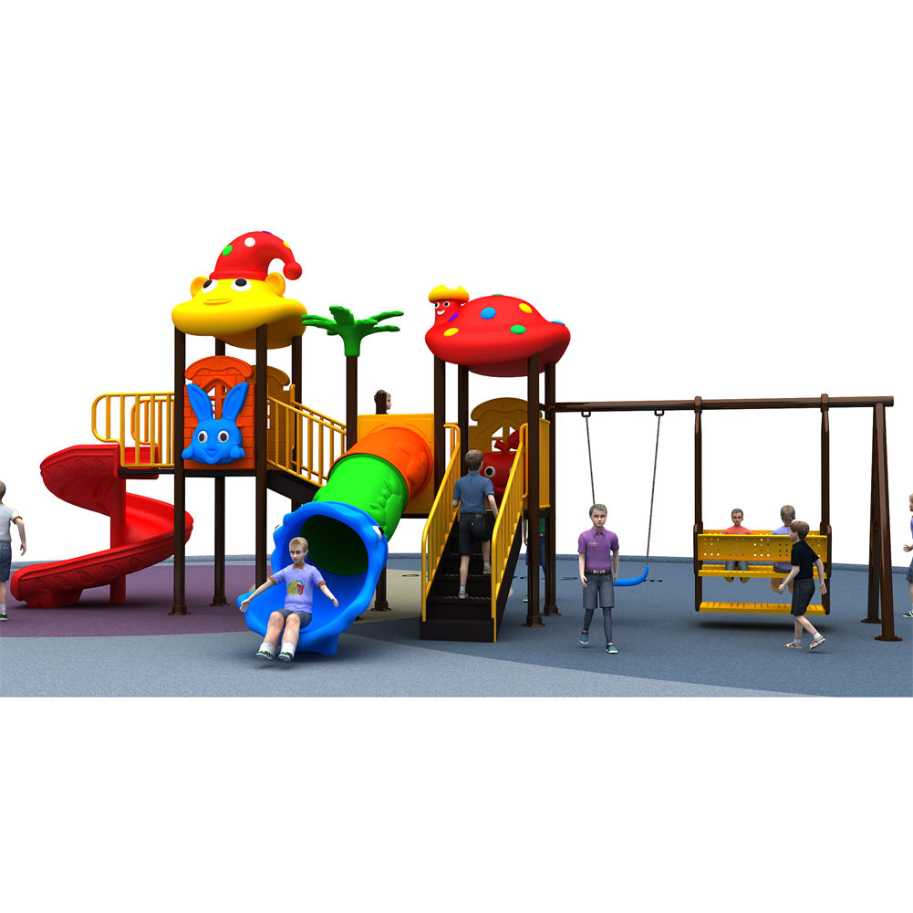China Manufacturer Cheap Play  - огляд і ціна Kids Outdoor Jungle Gym With Slide