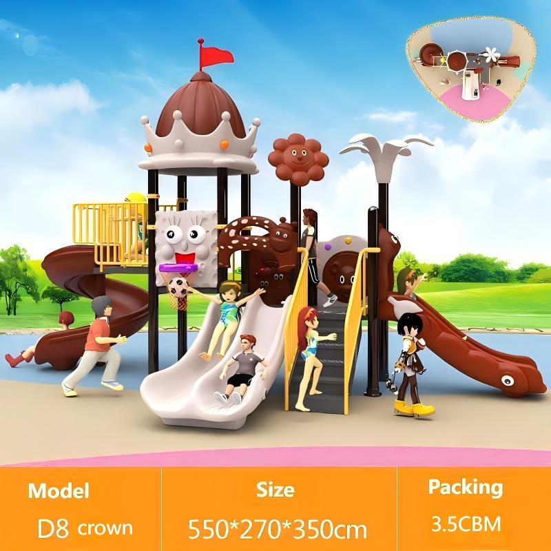 1-3 Years Steel & Plastic Swin - огляд і ціна Kids Outdoor Swing Set