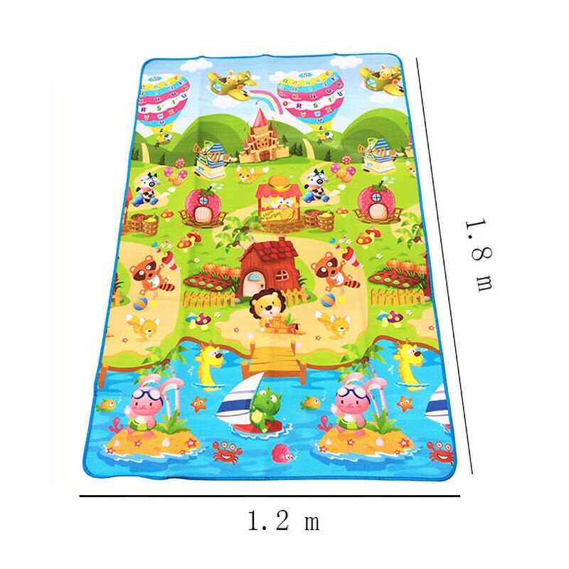 Baby Play Mat 180x120x0.3cm Ch - огляд і ціна Kids Outdoor Mat Waterproof