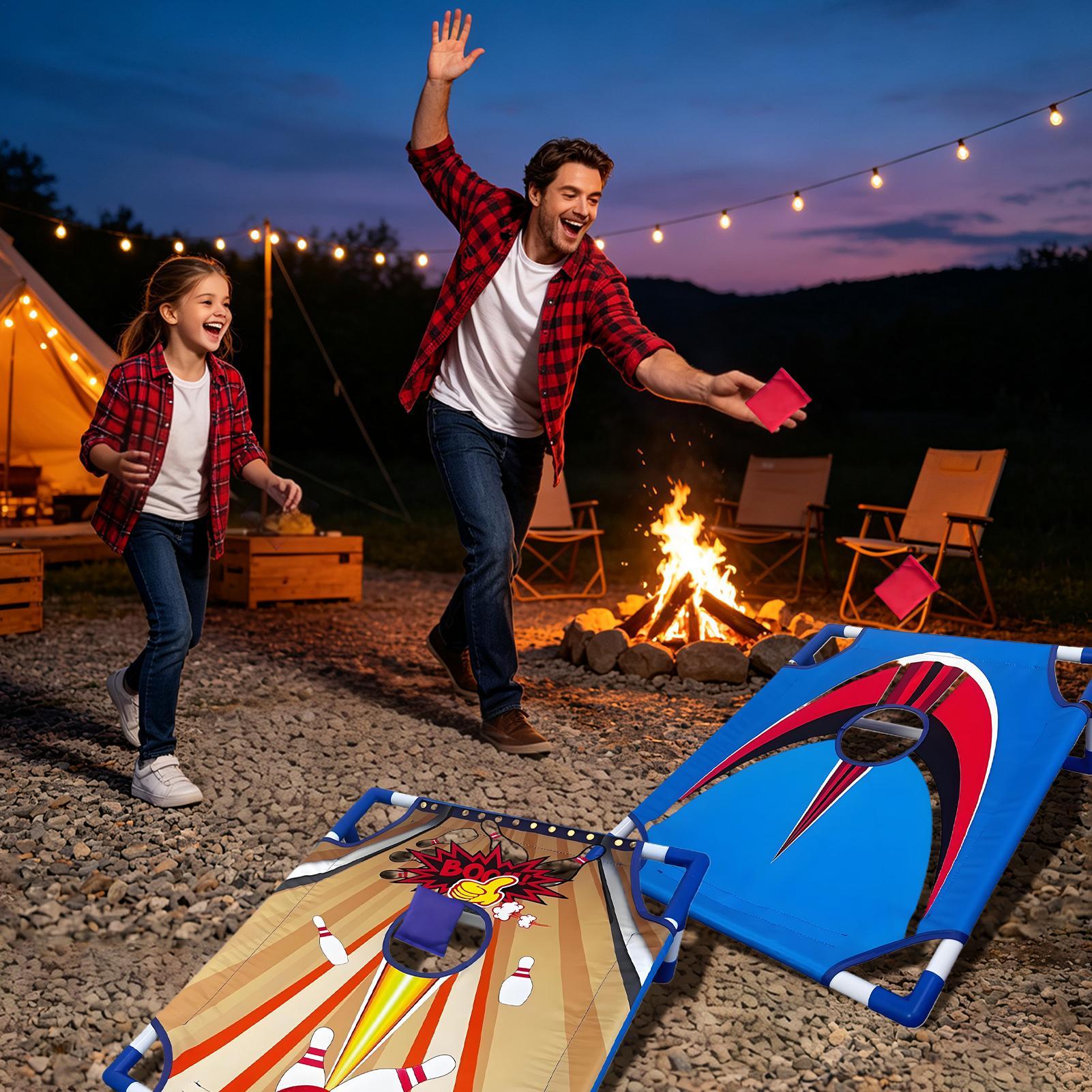 Kids Bean Bag Toss Portable Fo - огляд і ціна Kids Outdoor Bean Bag
