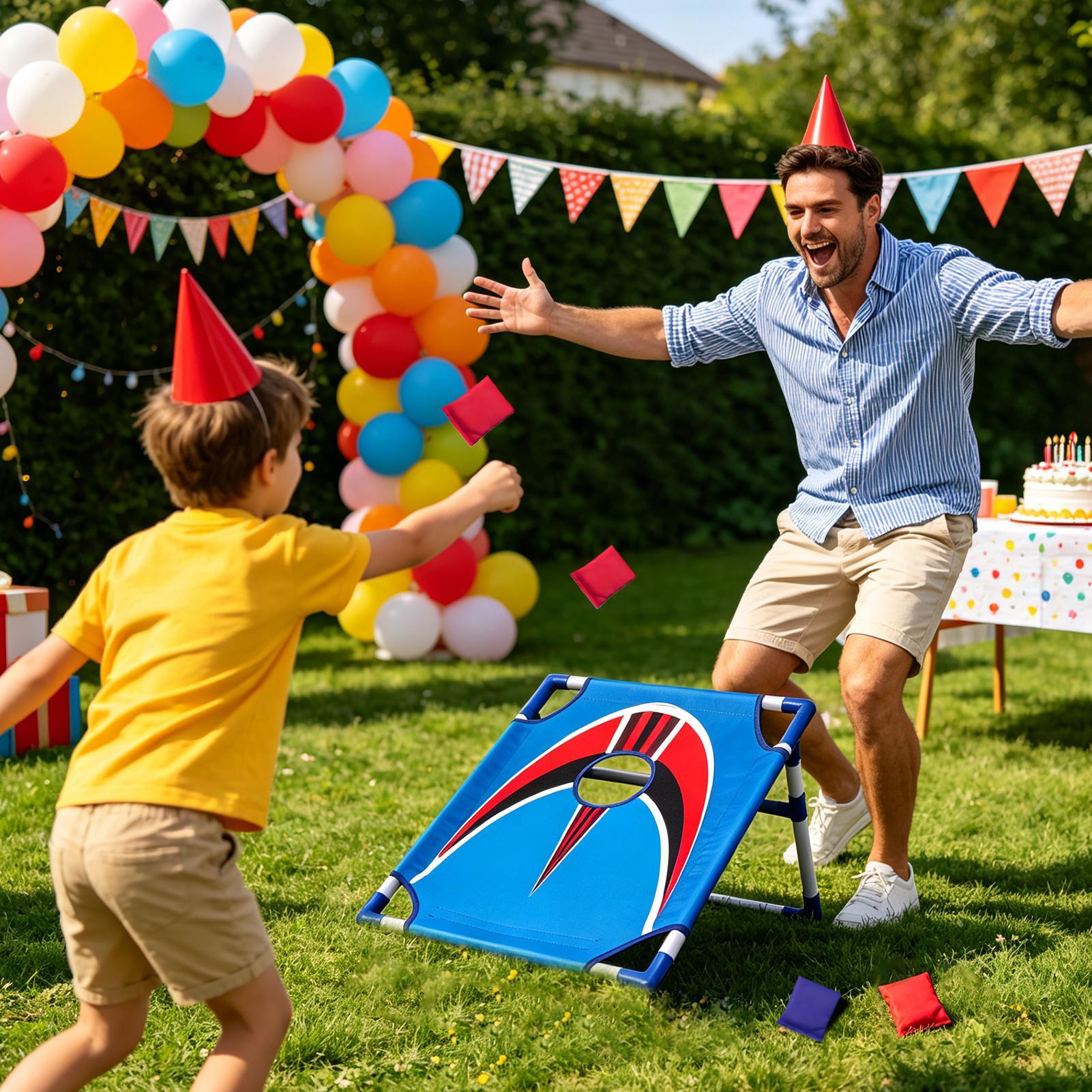 Kids Bean Bag Toss Portable Fo - огляд і ціна Kids Outdoor Bean Bag