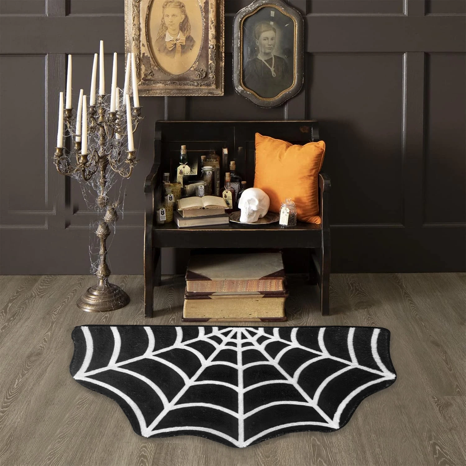 Halloween Personalized Spider  - огляд і ціна Kids Outdoor Mat Waterproof