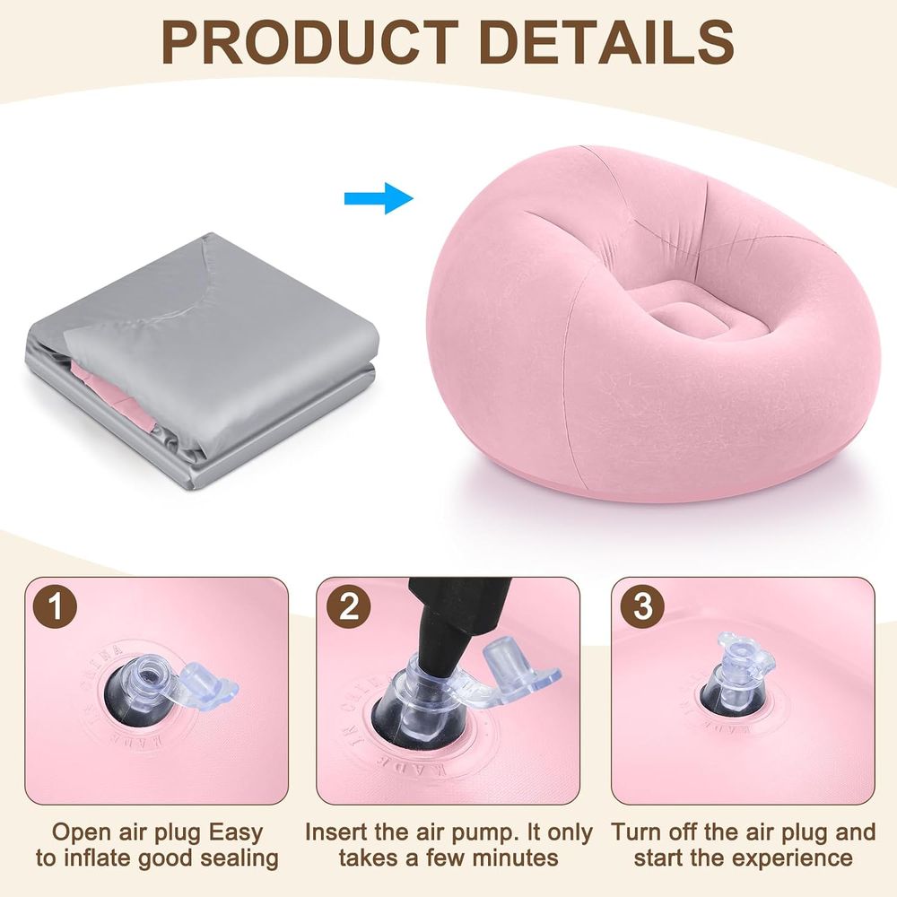 Inflatable Bean Bag Chairs, Pi - огляд і ціна Kids Outdoor Bean Bag