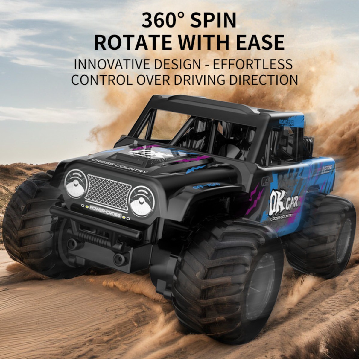 Amphibious RC Car 4WD Off-Road - огляд і ціна Kids Outdoor Dirt Toys