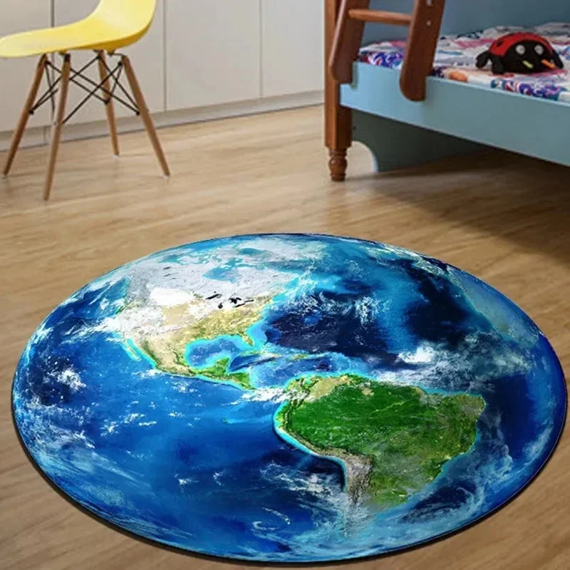 VIKAMA 3D Realistic Earth Roun - огляд і ціна Kids Outdoor Mat Waterproof