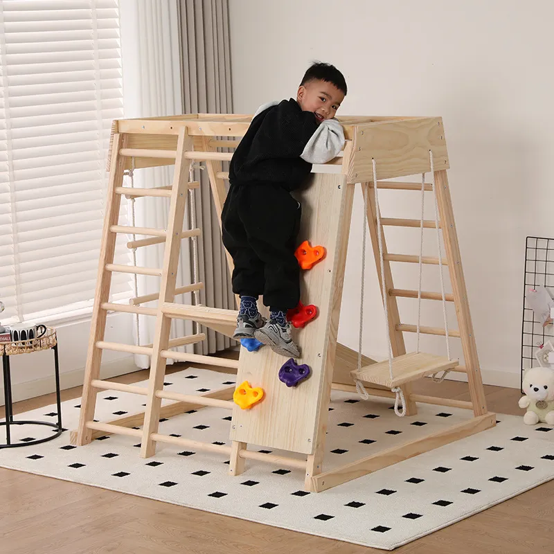 JMZ Wooden Jungle Gym Slide Cl - огляд і ціна Kids Outdoor Jungle Gym With Slide