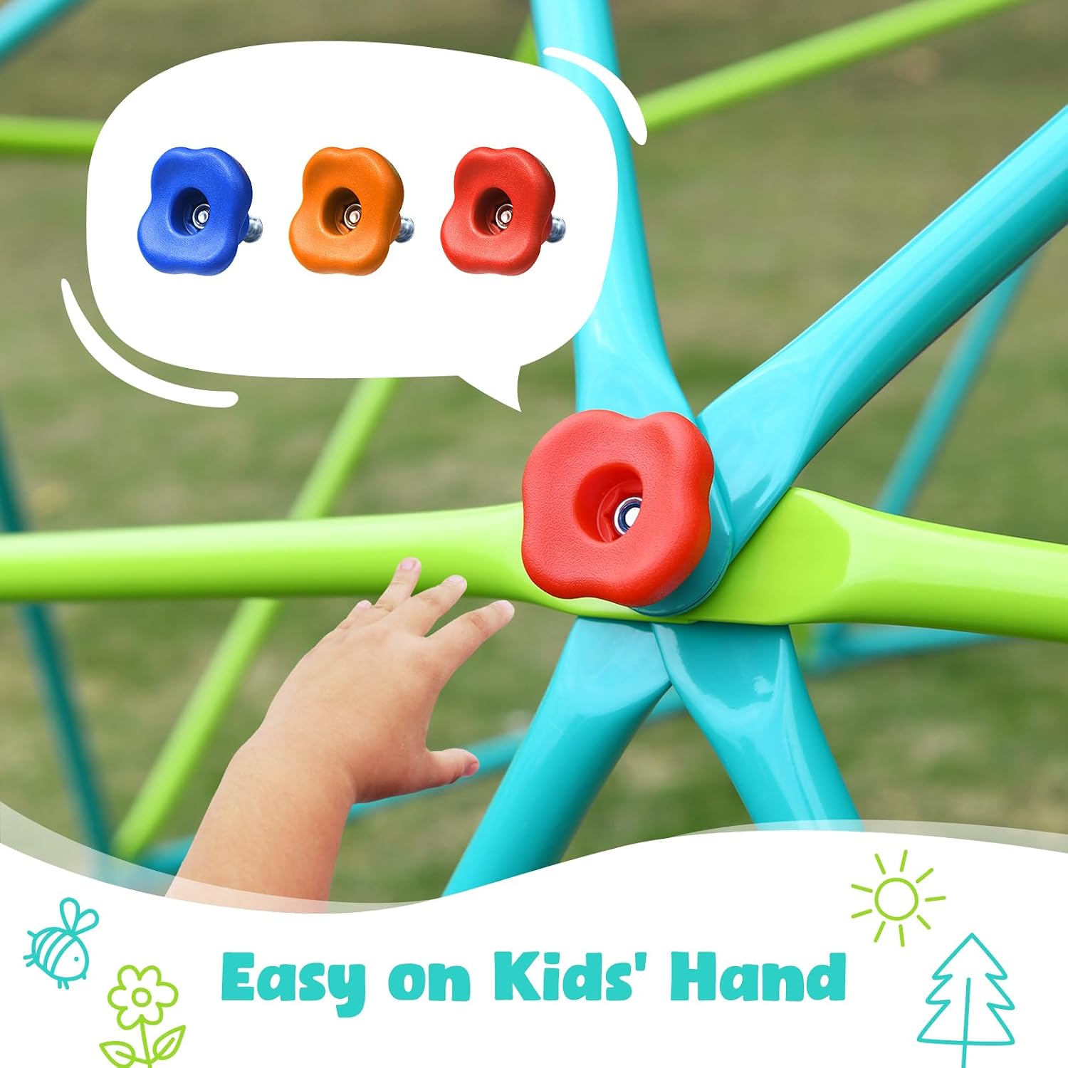 10 ft Climbing Dome Swing Set  - огляд і ціна Kids Outdoor Swing Set