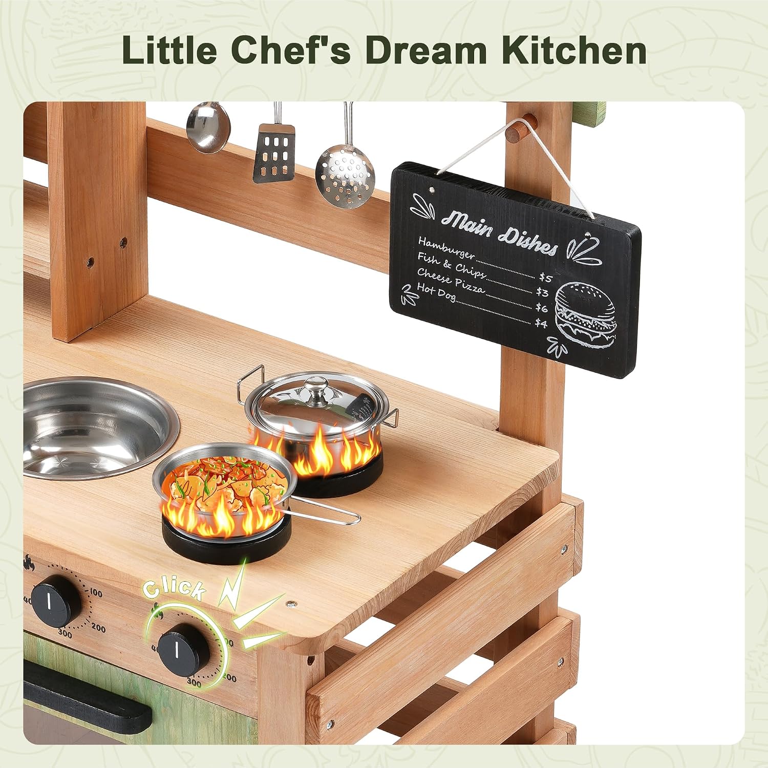 OLLIKIVI Outdoor Play Kitchen  - огляд і ціна Kids Outdoor Sink