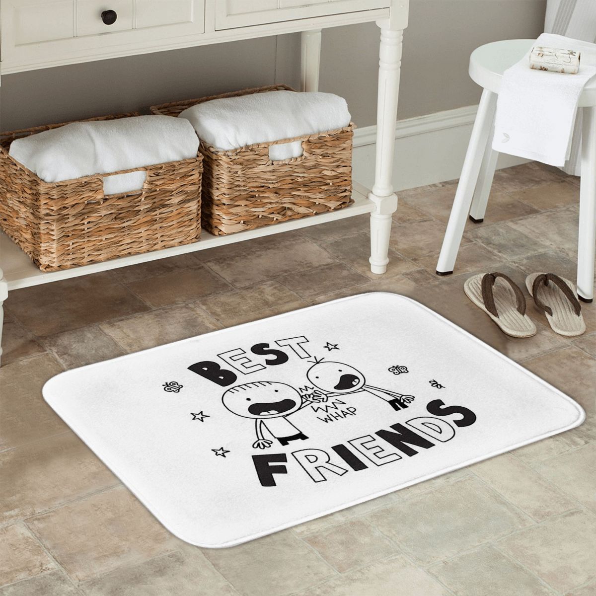 Best Friends Diary Of A Wimpy  - огляд і ціна Kids Outdoor Mat Waterproof