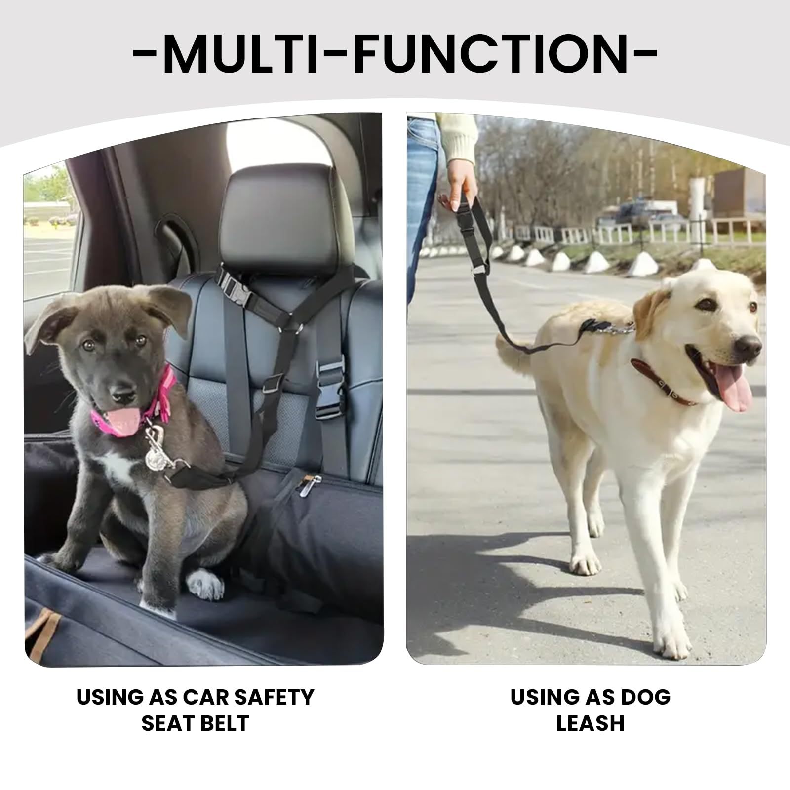 Solid Color Two-in-one Pet Car - огляд і ціна Swing Seat Belt