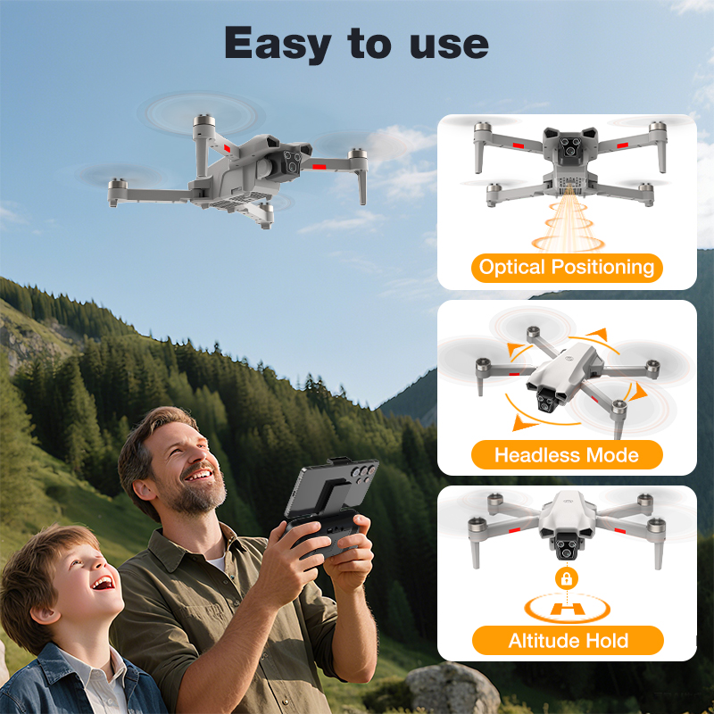 NEW Hot L017 Pro Drone Brushle - огляд і ціна Kids Outdoor Exercise Equipment