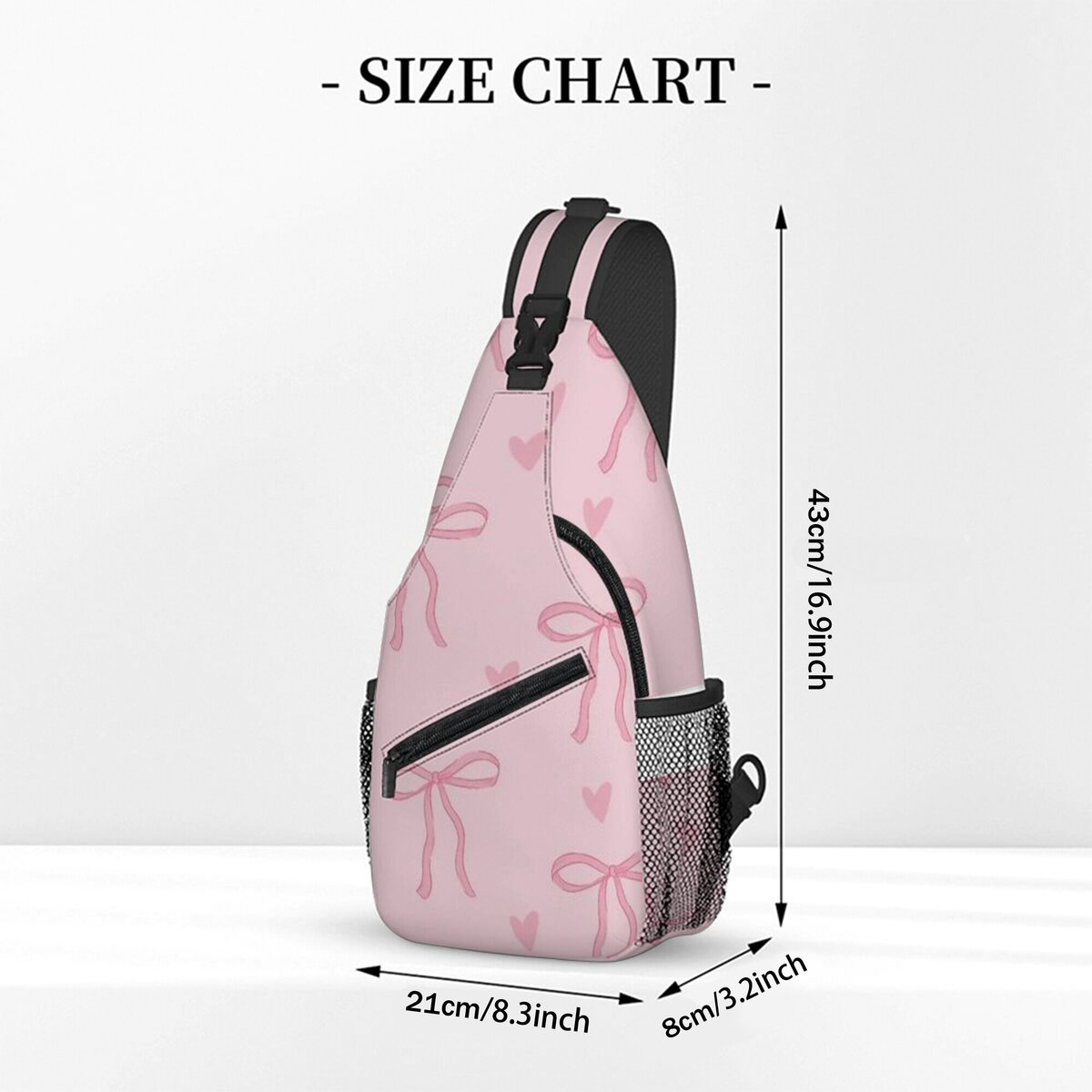 Bow Print Chest Bag Men's and  - огляд і ціна Kids Outdoor Gifts
