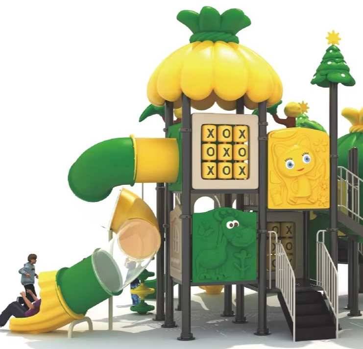 Forest Theme Garden Outdoor Pl - огляд і ціна Kids Outdoor Jungle Gym With Slide