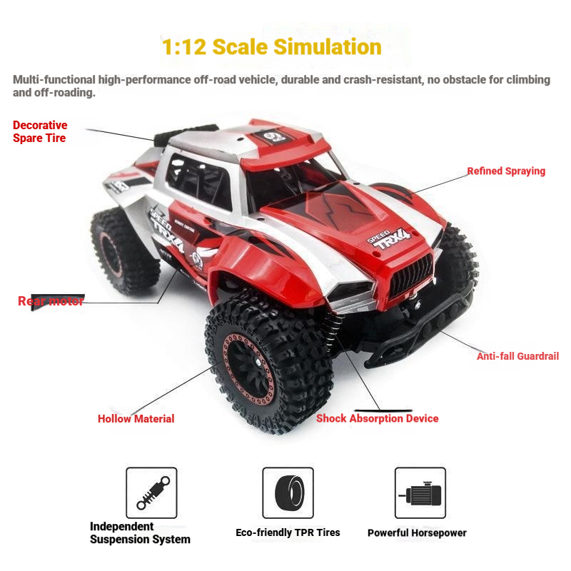 2.4g Rc Short Course Truck Hig - огляд і ціна Kids Outdoor Dirt Toys