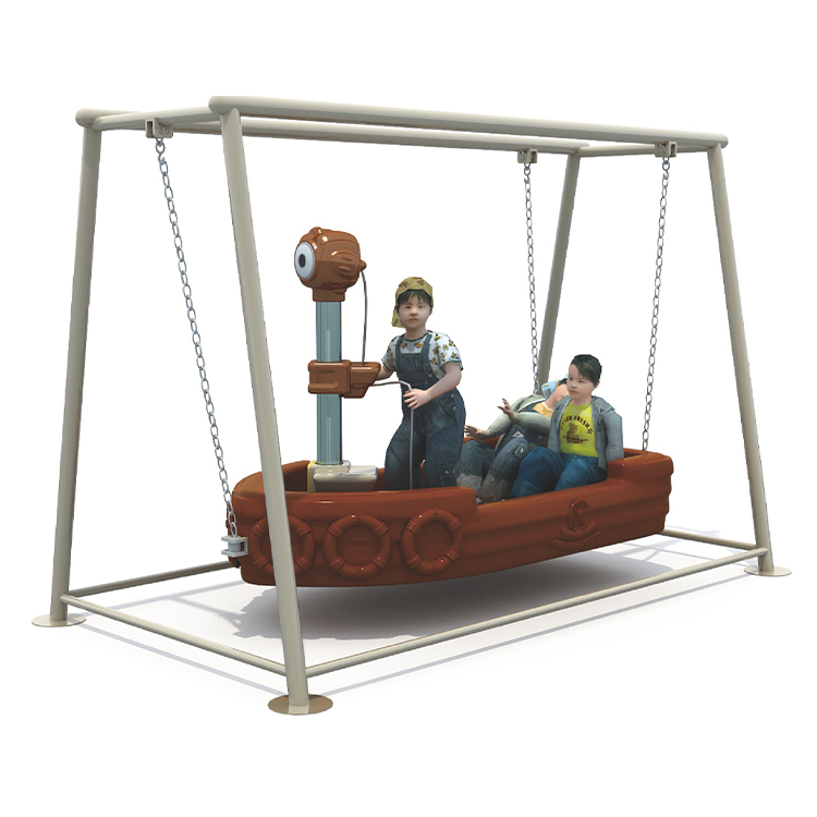 Pirate Ship Shape Swing Chair  - огляд і ціна Kids Outdoor Swing Set